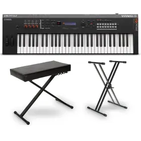 Mx61bk-es Yamaha Mx61 61-key Music Production Synthesizer Essentials Bundle Black