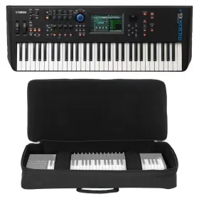 Modx6 Yamaha Pro Audio -nbag 61-key Midrange Synthesizer With Padded Bag