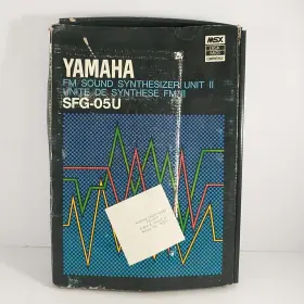 Sfg-05u Yamaha Fm Sound Synthesizer Expansion Unit Ii For Msx Computer / Japan