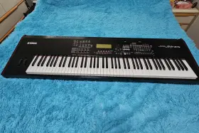 Yams90 Yamaha S90 Es Synthesizer Professional 88-key Music Workstation Midi Japan
