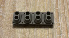Dgx-650 Yamaha Ydp-s3 4-note Rubber Contact Strip For Mm8 Mox8 Mofx8 Dgx-660 Etc