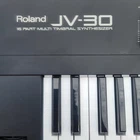 Roland JV-30 Keyboard Synthesizer 61-KEY Multi-timbral With Ac Adapter Hard Case Used. Price: $550.00.