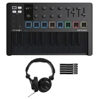Arturia Minilab 3 Midi 25 Keyboard Controller Deep Black Headphones New. Price: $147.40.