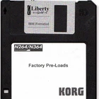 Korg N-264/364 Factory Preload Disk New. Price: $5.85.