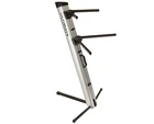 Ultimate Support Apex AX-48 2-TIER Column Keyboard Stand Silver Proaudiostar Open. Price: $214.99.