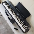 Korg SV-1 73 Key Stage Vintage Piano Black With Damper Pedal And Power Cable Used. Price: $1334.40.