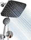 11.8 Inch Rain Shower With Handheld- High Pressure Dual Heads 5 New. Price: $70.79.
