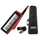 Korg RK-100S 2 Translucent Red Keytar Synthesizer 37KEYS Keyboard New. Price: $751.34.