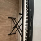 Korg Kross 88-KEY Portable Digital Home Piano Black With Stand Used. Price: $700.00.