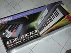 Yamaha EZ200 61-KEY Light-up Portable Keyboard New. Price: $245.00.