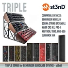 Triple Stand For Behringer 70HP/80HP Eurorack Case Synths New. Price: $65.23.