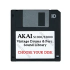 Akai S1000 / S3000 Floppy Disk Vintage Drums & Perc. Library Choose Your New. Price: $14.99.