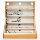 15U 104HP Wooden Eurorack Case W/ Synth Rotek Super Power Modules #52894 Used. Price: $1095.00.