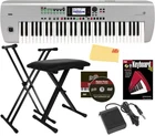 Korg I3 Music Workstation - Matte Silver W/ Adjustable Stand New. Price: $809.99.