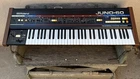Near Mint Roland JUNO-60 Polyphonic Synthesizer Made Japan Tested Free Ship Used. Price: $2995.00.