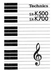 Technics SX-K500 SX-K700 Keyboard Owners Instruction Manual. Price: $19.99.