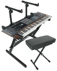 Arturia Polybrute Usb Midi 61-KEY Polyphonic Analog Synthesizer+quik Lok Stand New. Price: $2999.00.