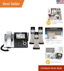 CL84307 Expandable Dect 6.0 Corded/cordless Phone With Smart Call Blocker, Si.... Price: $213.25.