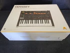Behringer Odyssey Analog Synthesizer With 37 Full-size Keys Used. Price: $600.00.