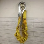 3M Dbi-sala 1244412 Shockwave Dual 6' Lanyard W/ Rebar Hooks Safety Harness Used. Price: $69.87.