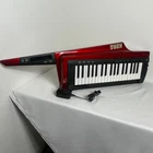 Korg RK-100S2 Red 37-KEY Digital Keytar Shoulder Keyboard Synthesizer W/ Case Used. Price: $528.00.