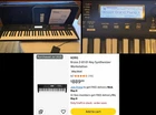 Korg Kross 2 61-KEY Workstation Synthesizer Keyboard Black W/ Case And Pedal Open. Price: $580.00.