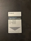 Roland PN-D50-01 Patch Data Rom Card For The D-50/D-550 -sustain Group Ii Used. Price: $130.00.