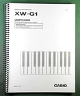 Casio XW-G1 Owner's Manual: 108 Pages & Protective Covers! Brand. Price: $19.75.