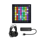 Novation Launchpad Pro MK3 Headphones Knox 3.0 4 Port Usb Hub Bundle New. Price: $409.99.