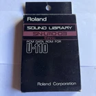 Roland SN-U110-03 Ethnic Sound Library Rom Card For U-110 Used. Price: $59.99.