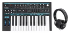 Novation Bass Station Ii Midi Usb Keyboard Synthesizer+audio Technica Headphones New. Price: $579.99.
