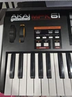 Akai MPK61 Midi Keyboard Controller Semi-weighted Keys Black Used. Price: $130.00.