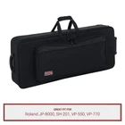 Gator Keyboard Case Fits Roland JP-8000, SH-201, VP-550, VP-770 New. Price: $239.99.