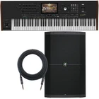Korg PA5X Oriental 76-KEY Arranger Workstation Keyboard Monitor Kit New. Price: $5899.99.