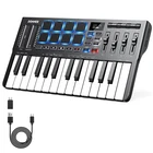 Donner DMK25 Pro Midi Keyboard Controller Keys 8 Drum Pads With Software Certified. Price: $65.00.