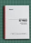Roland S-760 1 Owners Manual Guide Instructions 329 Pages Usa Made Brand. Price: $31.49.