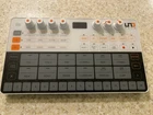 Multimedia Uno Drum Machine, 16 Keys, Sequencer, (IK000105) Used. Price: $125.00.