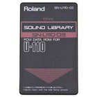 Roland SN-U110-03 Ethnic Rom Card For Synth Tested Used. Price: $66.00.
