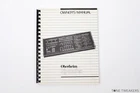 Oberheim Xpander Owners Manual Instruction Book Synthesizer Vintage Dealer Used. Price: $99.99.