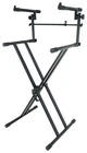 Rockville RKS42X 2-TIER Keyboard Stand Fits Dave Smith Instruments Prophet REV2 New. Price: $74.95.