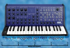 Korg Univox 700S 800DV Mini Maxi MS-20 Ps 3100 3200 3300 Synth Fridge Magnet New. Price: $7.50.