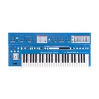Udo Audio Super 6 12VOICE Binaural Analog Hybrid Synthesizer Blue New. Price: $3350.00.
