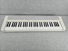 Casiotone CT-S1 We 61-KEY Portable Keyboard White Works No Cable Used. Price: $159.95.