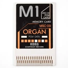 Korg Organ Rom Card MSC-09 M1R Synthesizer Used. Price: $109.00.