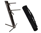 Ultimate Apex AX-48 Two-tier Column Keyboard Stand + Carry Bag Proaudiostar New. Price: $299.99.
