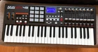 Akai Professional MPK49 49-KEY Midi Controller Original Box & Accessories Used. Price: $129.99.