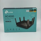 Tp-link Archer AC4000 Mu-mimo Tri-band Port Wifi Router Used. Price: $29.99.