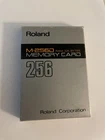Roland M-256D Ram Vintage Memory Card With Box Instructions Used. Price: $99.00.