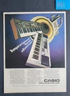 Casio CT-405 CT-7000 Electronic Keyboards Promo Print Advertisement 1983 Used. Price: $7.95.