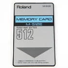 Roland M-512E Memory Card Used. Price: $139.00.